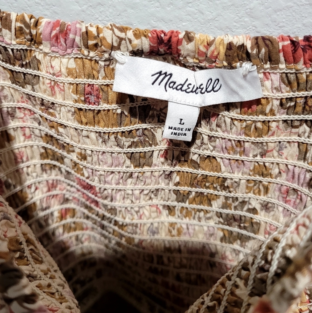 Madewell Tucker Tie Strap Lucie Mini Dress - Picture 8 of 9